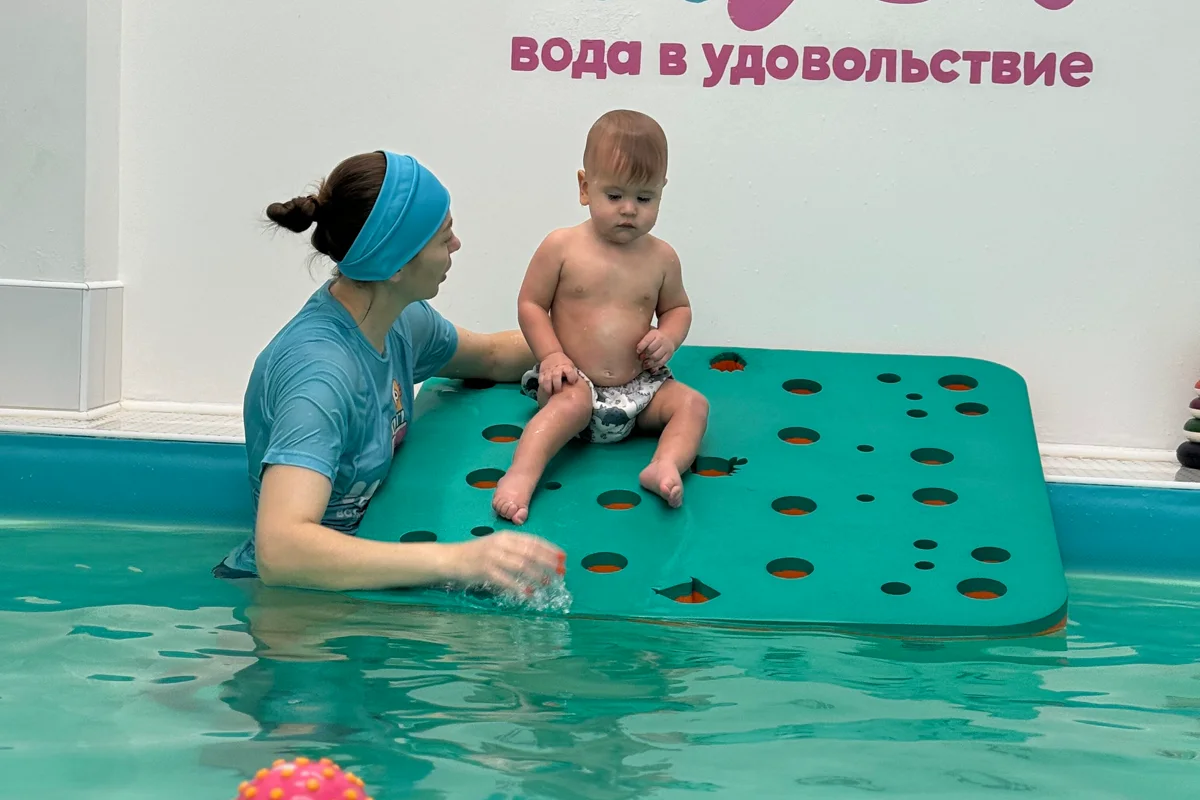 Injoy, бассейн для малышей — фотография центра или занятия